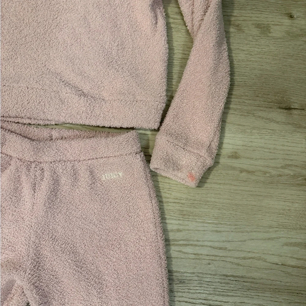 Juicy Couture Kids Pink Teddy Lounge Set size 12